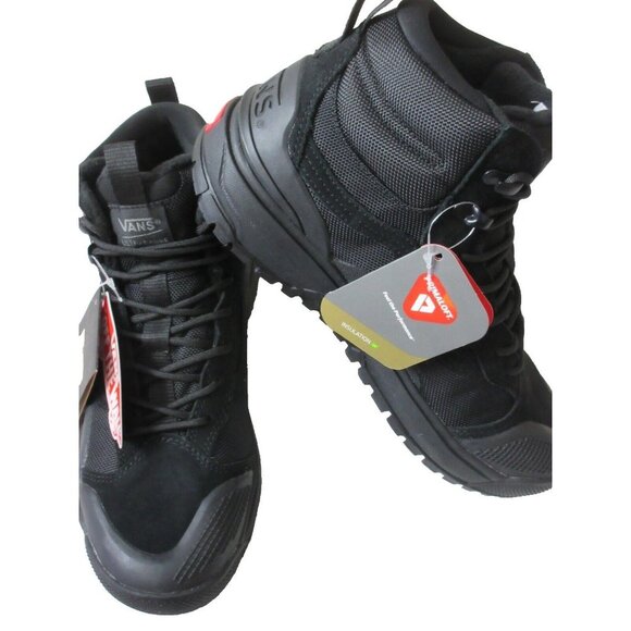 Vans Women's UltraRange Exo Hi MTE-2 Waterproof Boots Black Black Sizes NEW - Picture 4 of 7